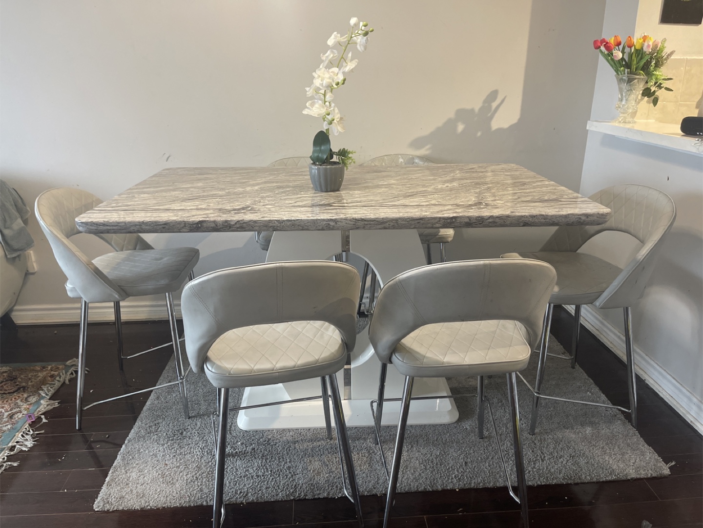 Dining Table with 6 Chairs