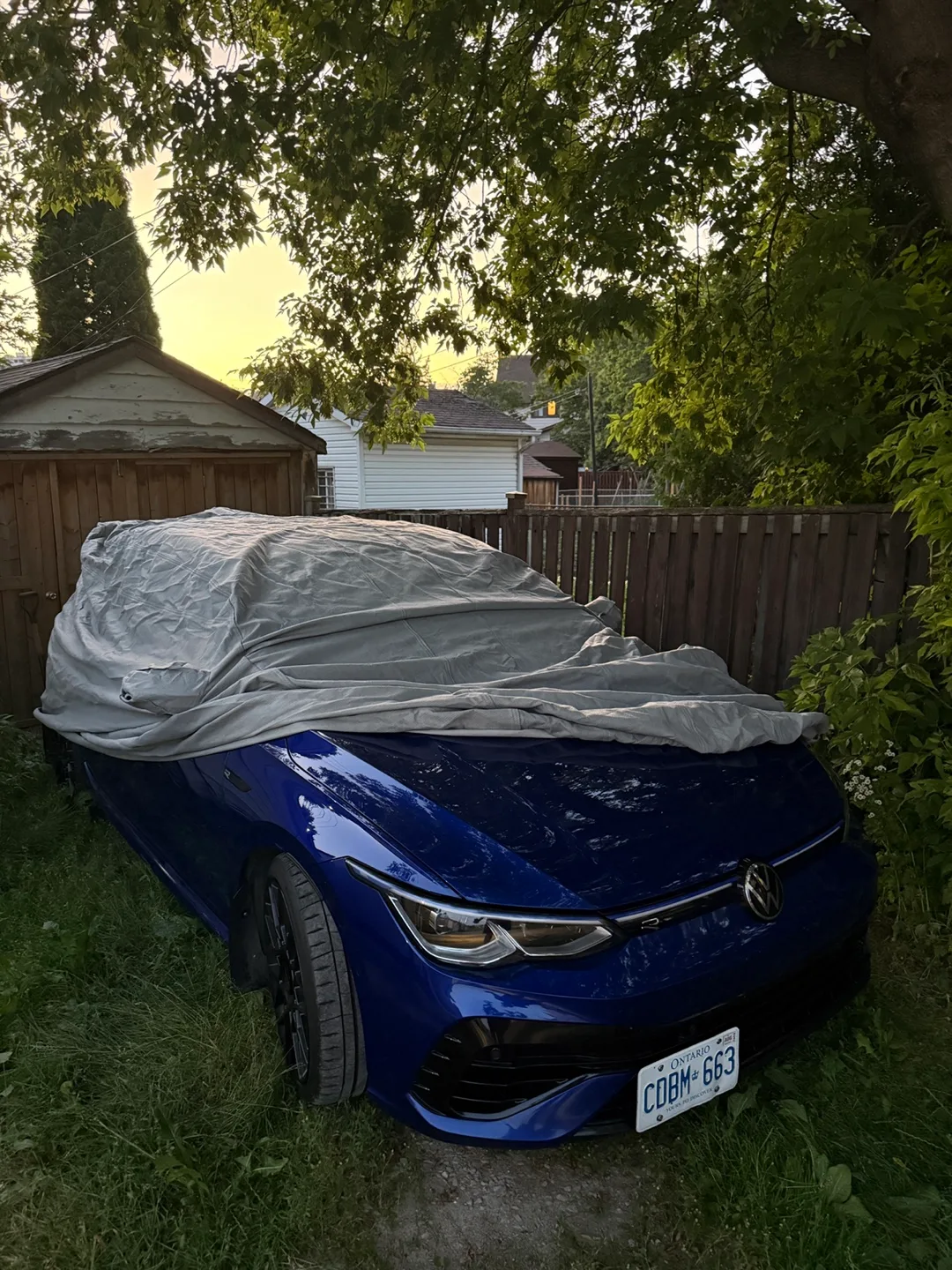Small Car Cover - Light Grey thumbnail