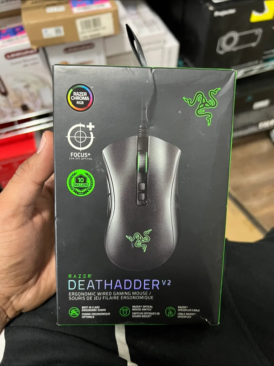 RAZER DEATHADDER V2 Gaming mouse thumbnail