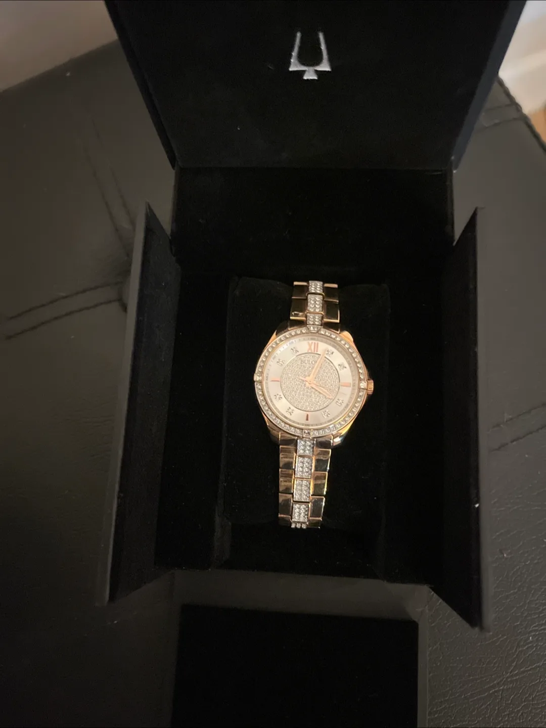 Bulova Women's Gold Watch with Box thumbnail