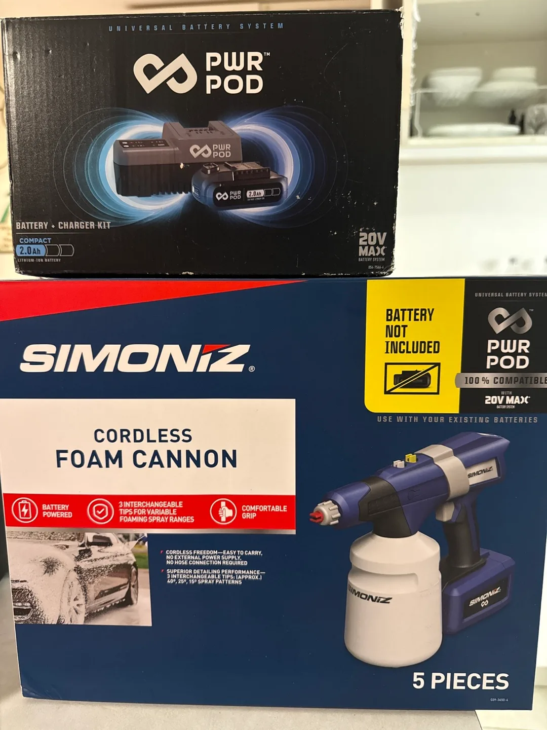 Simoniz Cordless Foam Cannon - Like New! thumbnail