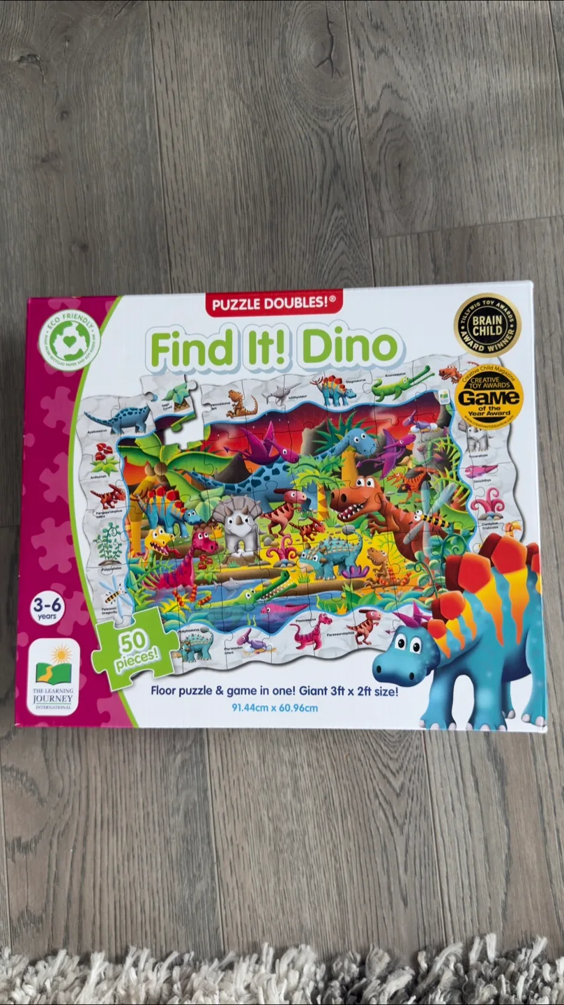 Dino Puzzle Doubles thumbnail