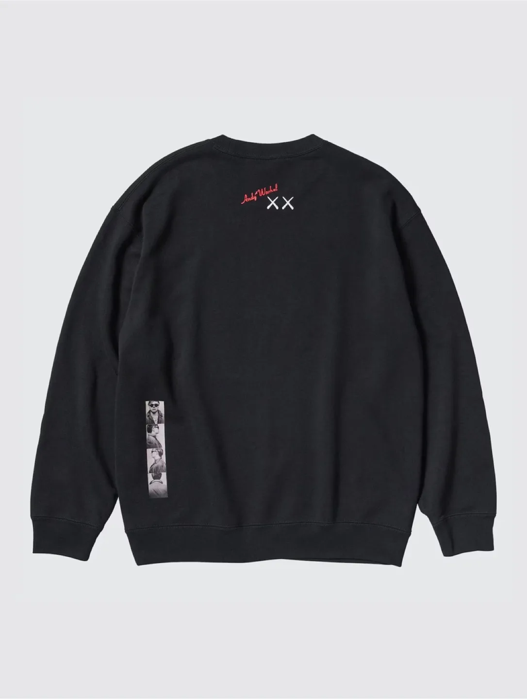 New KAWS x Andy Warhol Uniqlo Sweatshirt Black image indicator(2)
