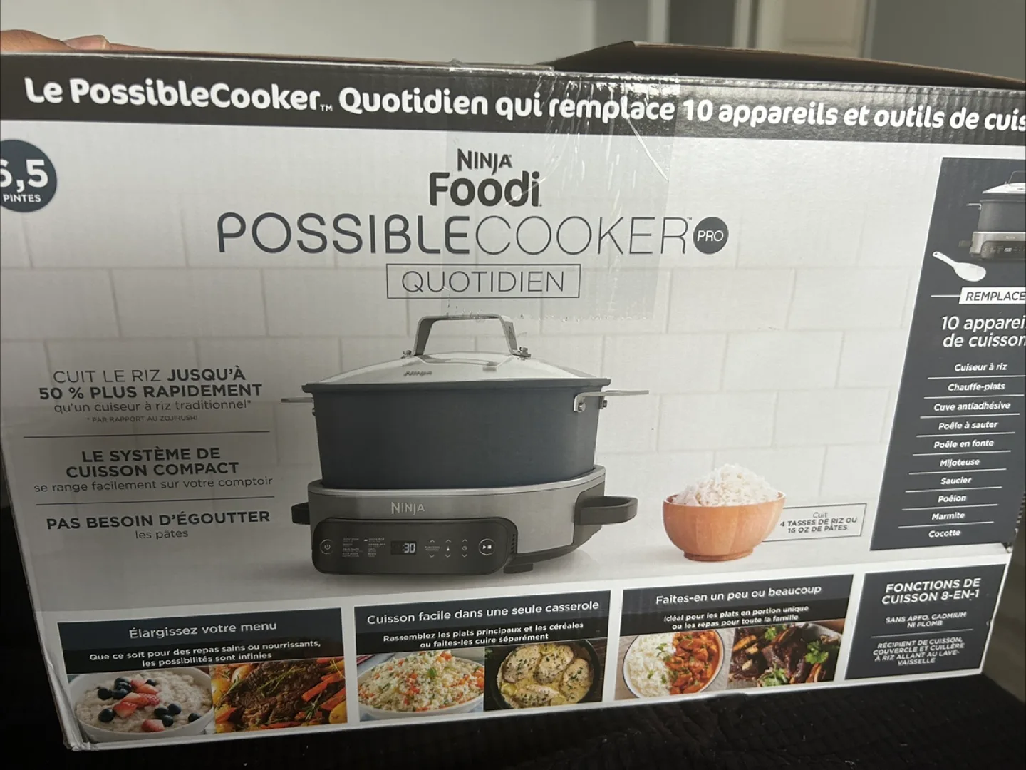 Rice Cooker - New Ninja Foodi PossibleCooker Pro - 6.5 Quart image indicator(3)