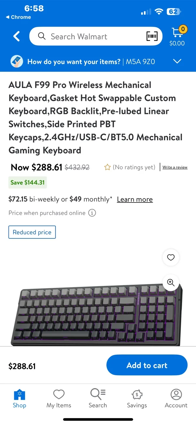 AULAF99 Pro Wireless Keyboard#1119 thumbnail