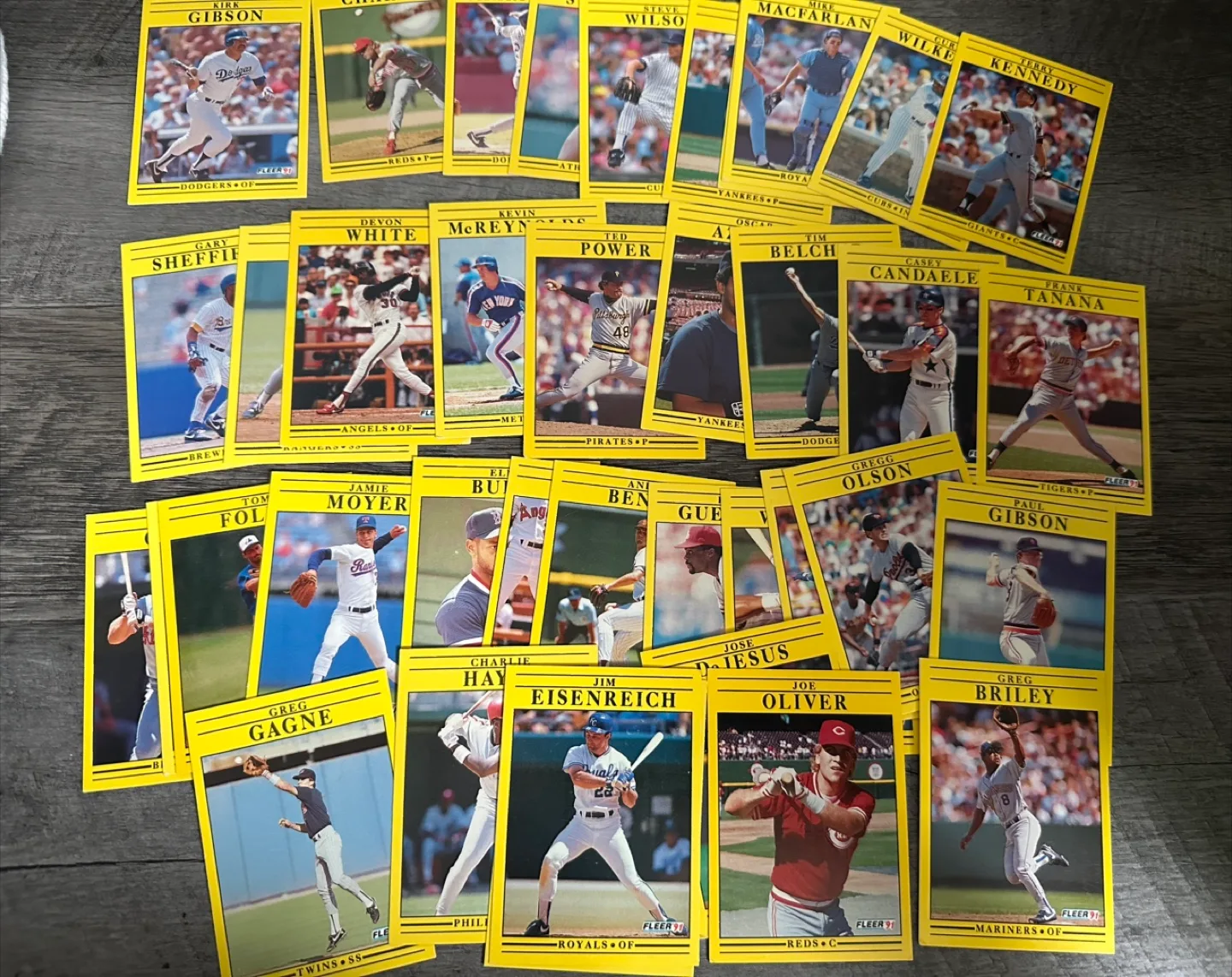 Vintage Fleer Baseball Cards Lot thumbnail