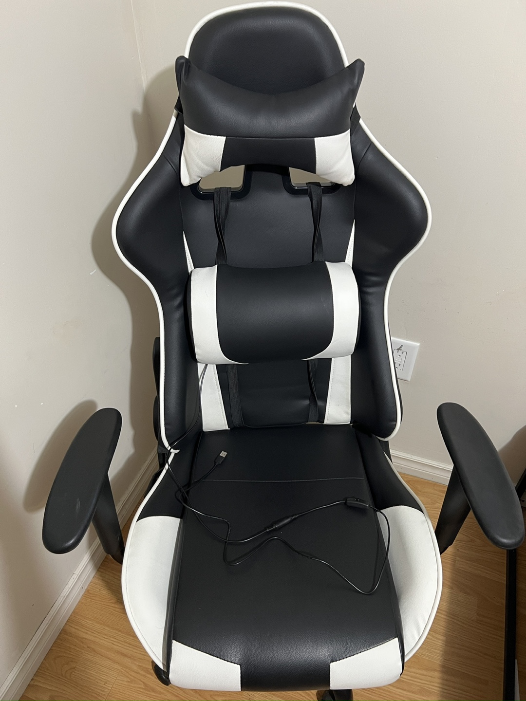 Black and White Gaming Chair