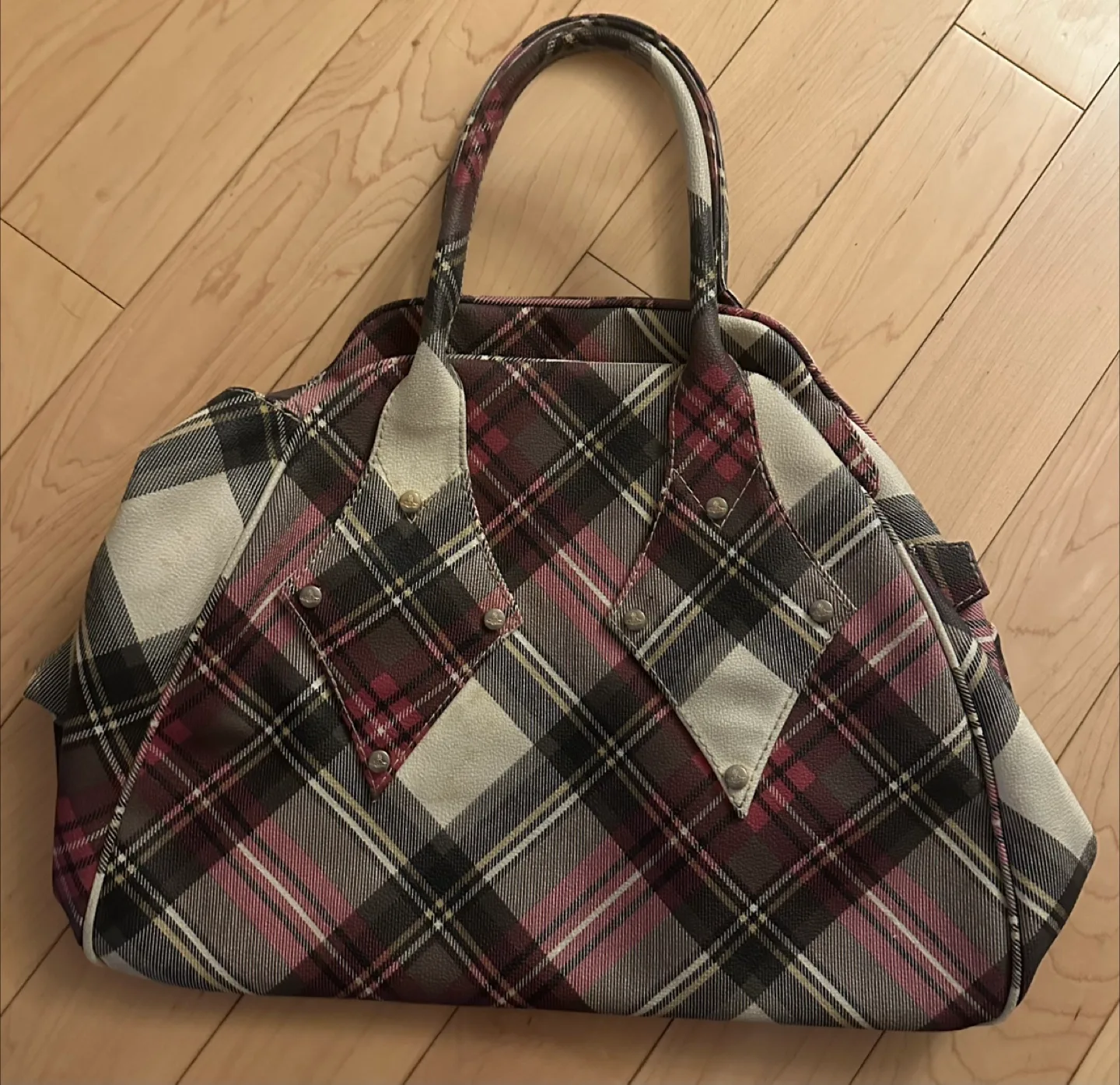 Vivienne Westwood Tartan Handbag image indicator(2)