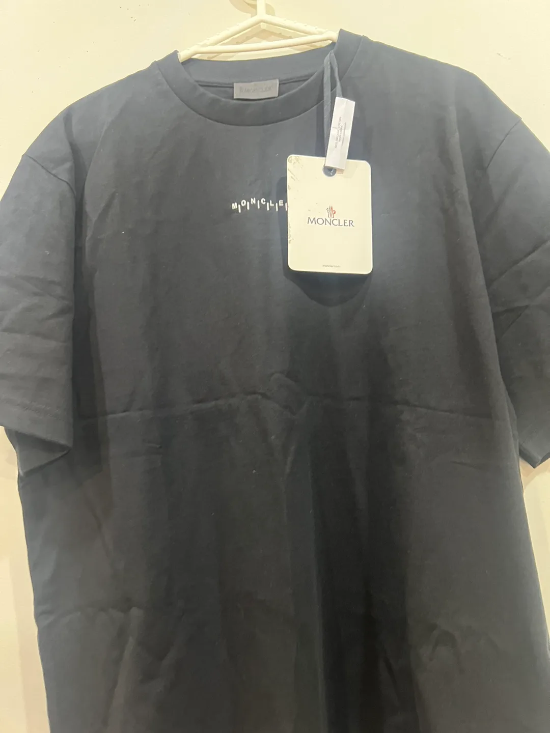 Moncler Black Graphic T-Shirt Size L image indicator(3)