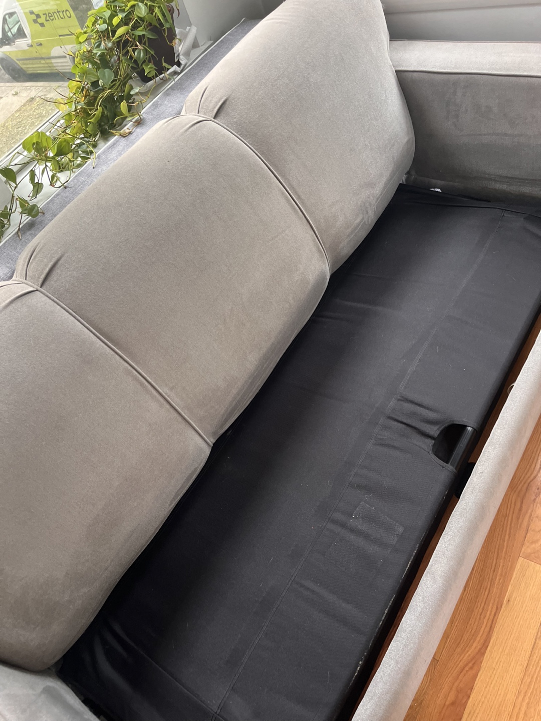 Sleeper Sofa - Light Gray - photo 2