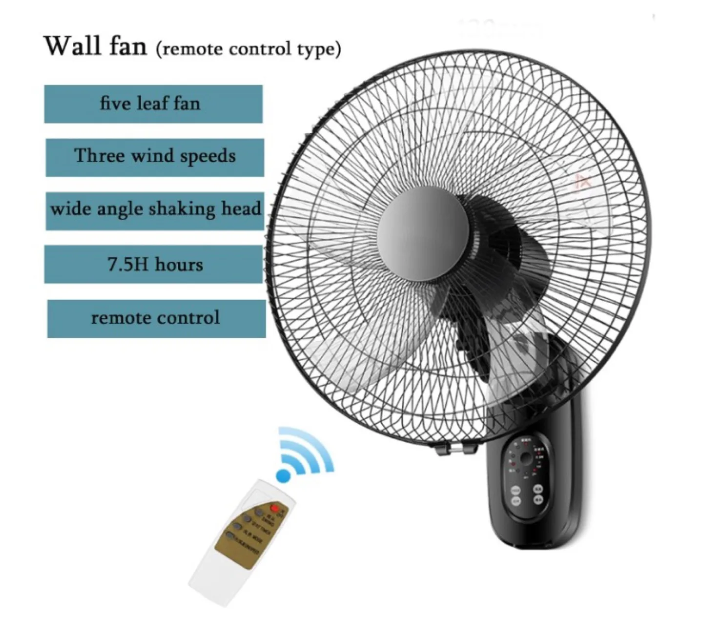 18 inch Wall Mount Fan - New in Box! thumbnail