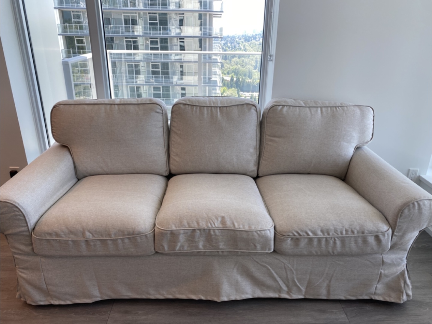 IKEA Three-Seat Sofa - photo 3