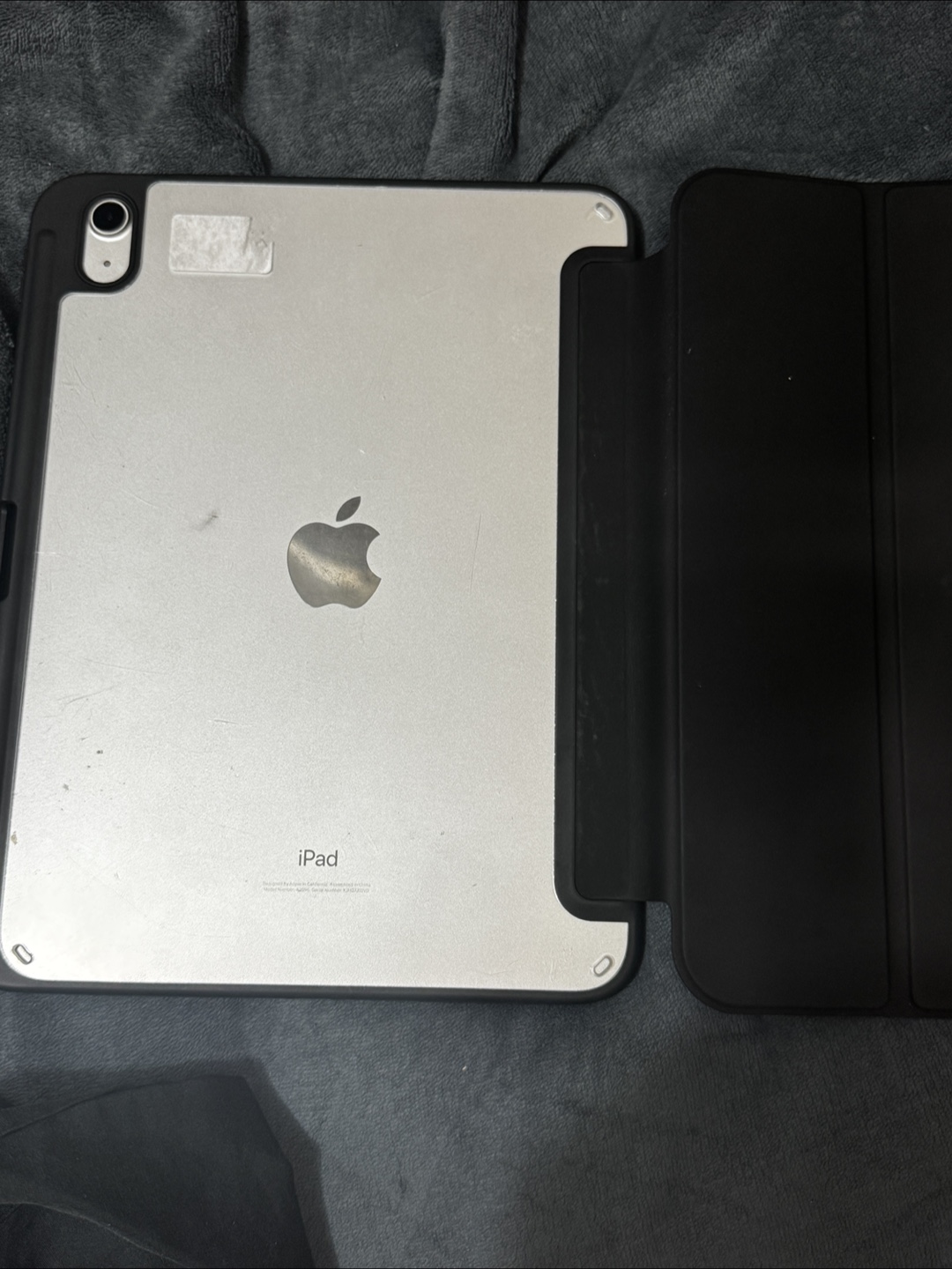 Apple iPad 10 gen  Silver with Black Case - photo 3
