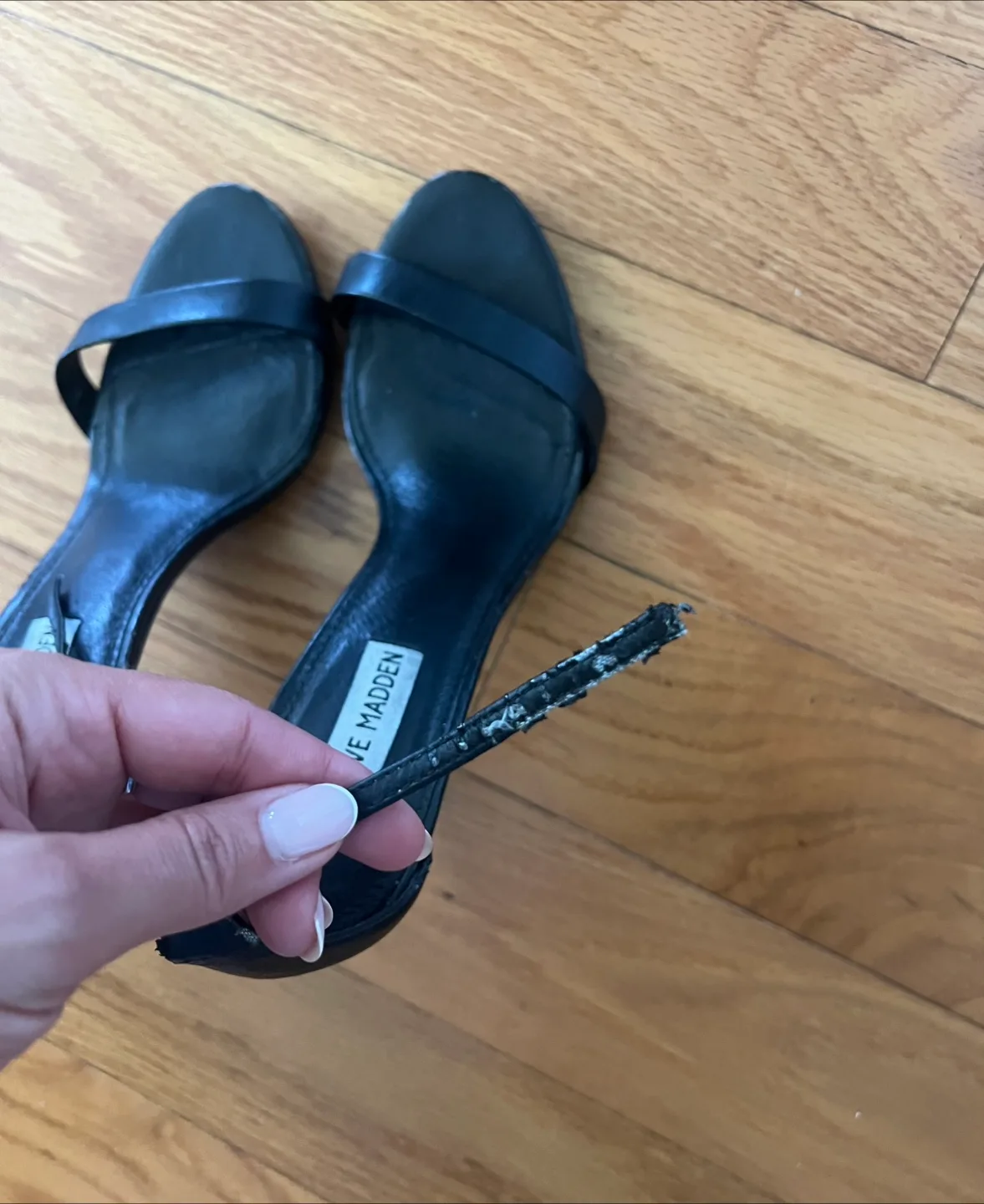 Steve Madden Black Heels - Size 9.5 image indicator(3)