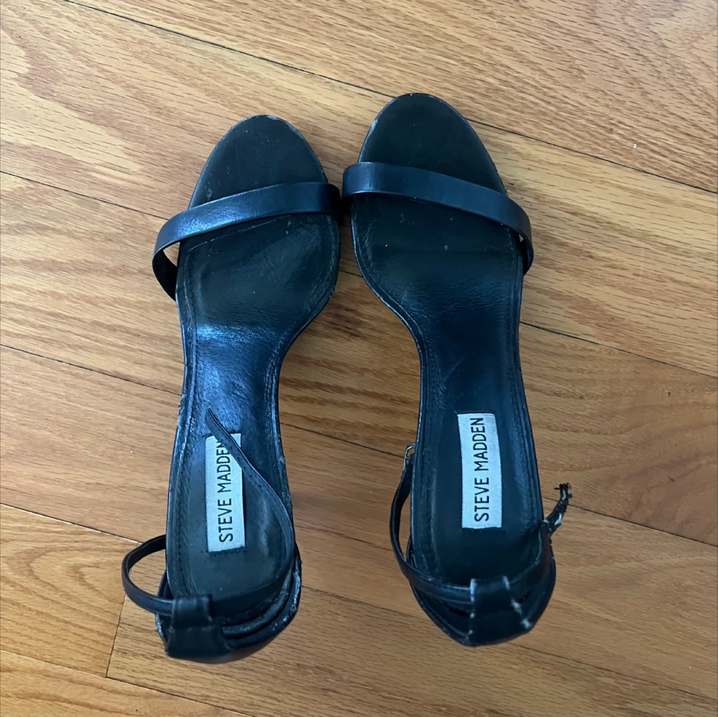 Steve Madden Black Heels - Size 9.5 thumbnail