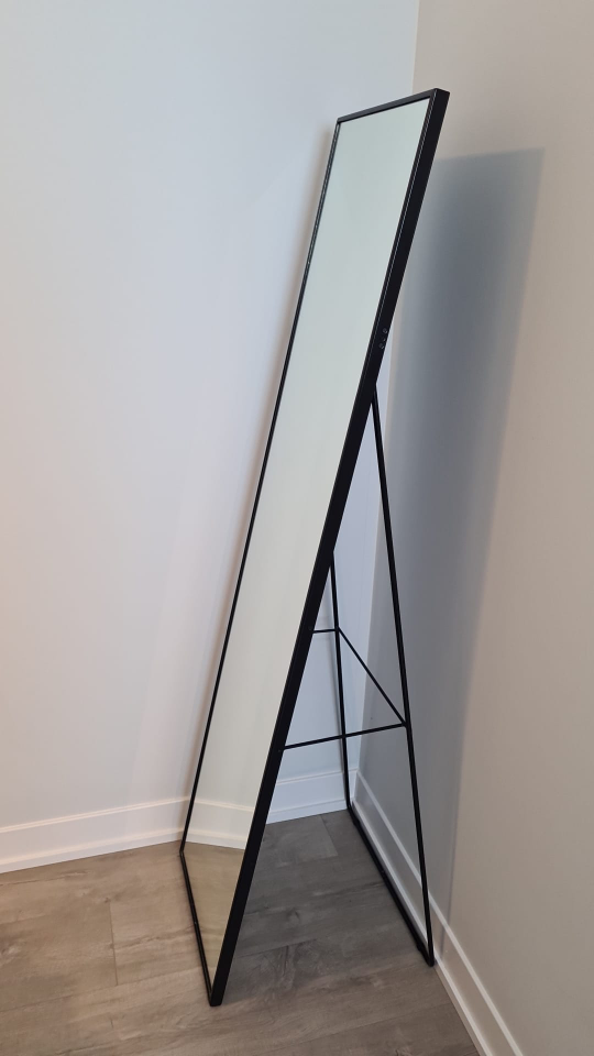 Black Frame Full Length Mirror