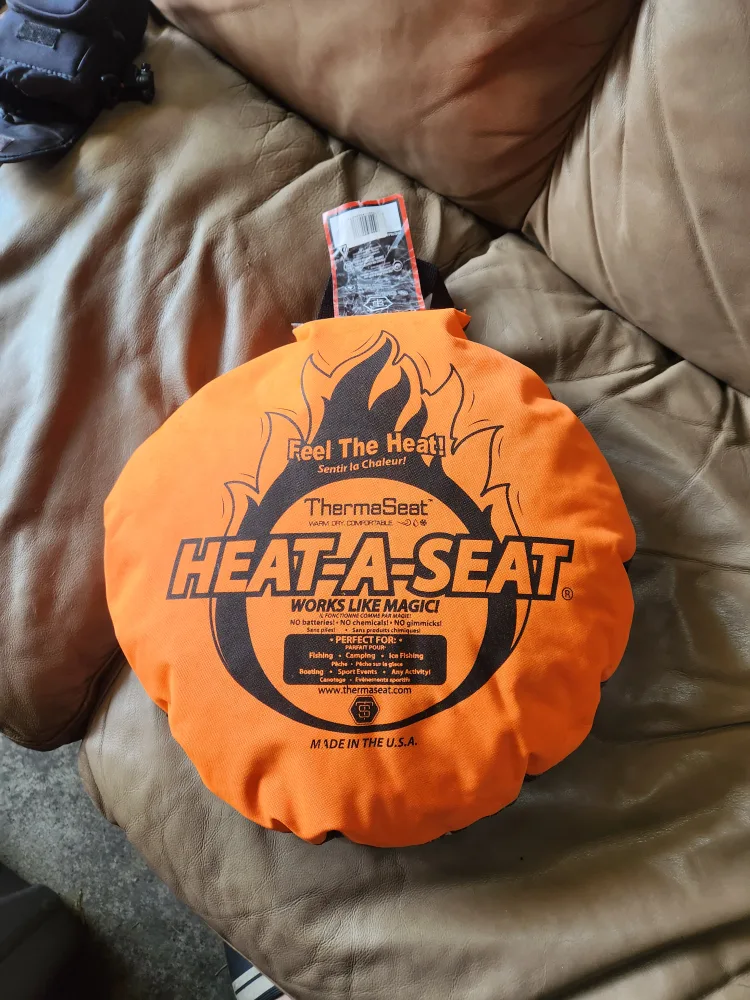 ThermaSeat Heat-A-Seat Cushion - Orange thumbnail