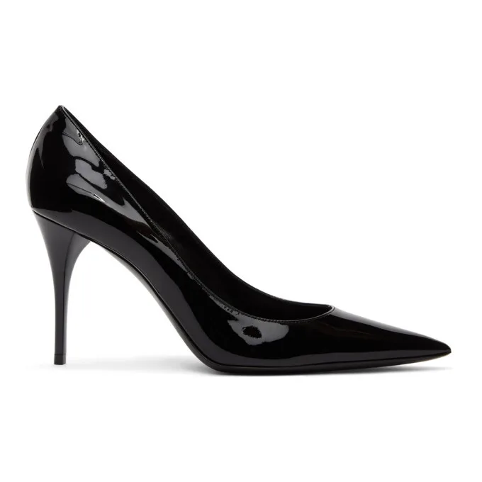 Saint Laurent Patent Leather Heels -Size 35 thumbnail