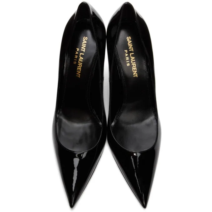 Saint Laurent Patent Leather Heels -Size 35 image indicator(4)