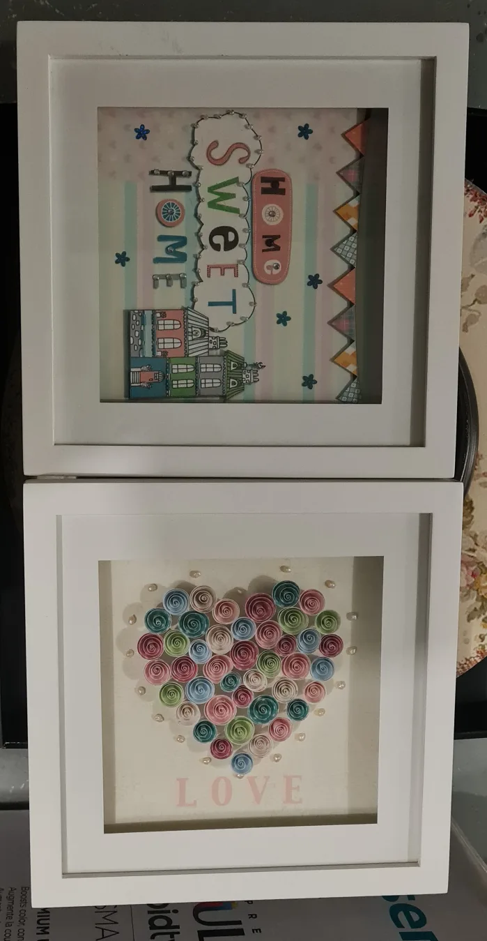 Framed Wall Art - Sweet Home & Love thumbnail