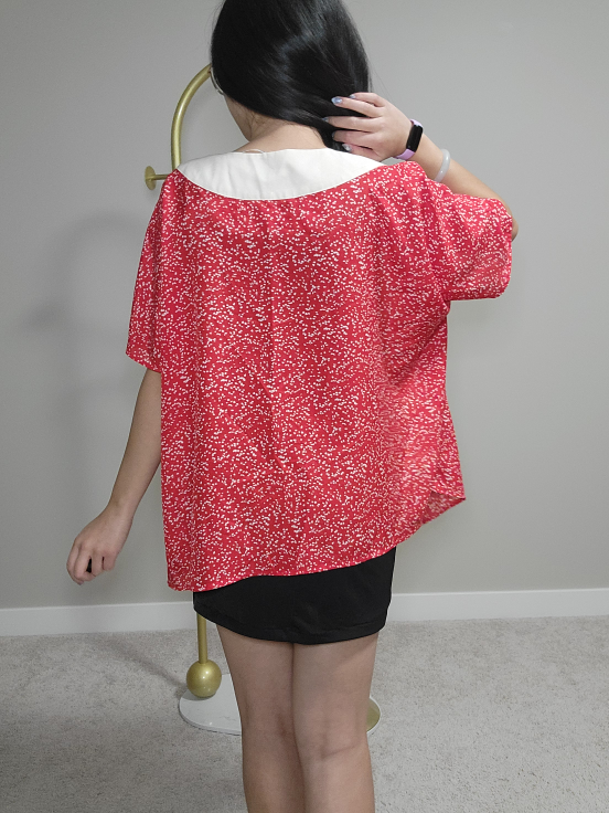 Forever 21 Red Kimono cardigan - photo 3
