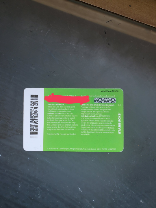 Starbucks gift card - photo 2