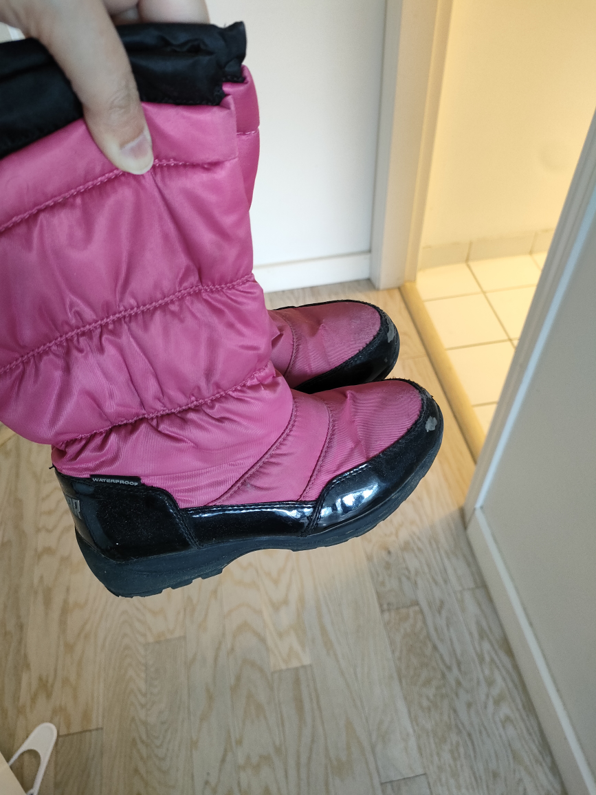 #free cycle  Cougar Pink Winter Boots girls