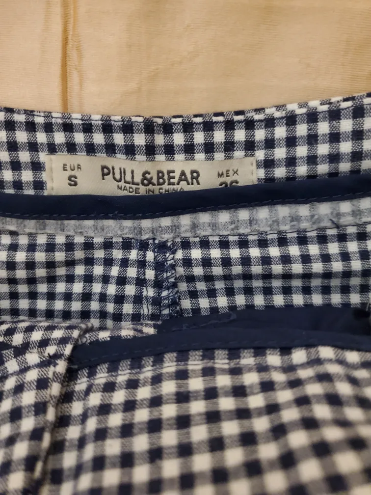 Pull & Bear mini plaid skirt image indicator(4)