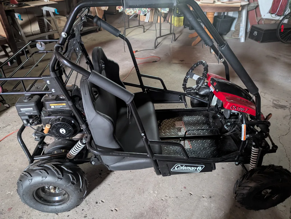 Coleman CK196-T Go-Kart image indicator(2)