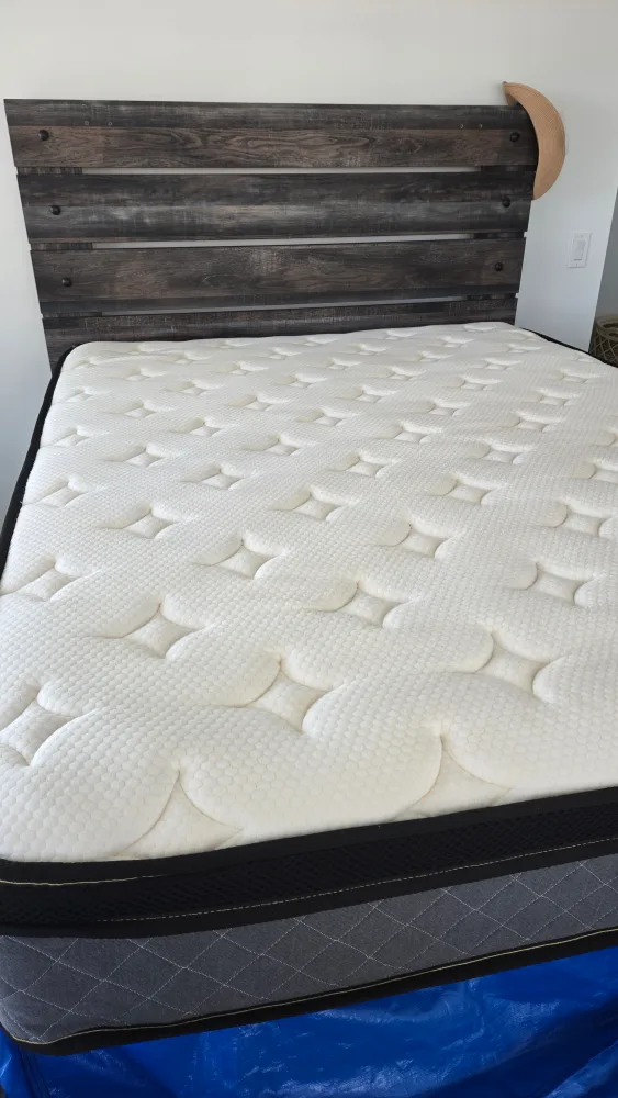 Queen Mattress + Slatted + (free) Bed frame image indicator(2)