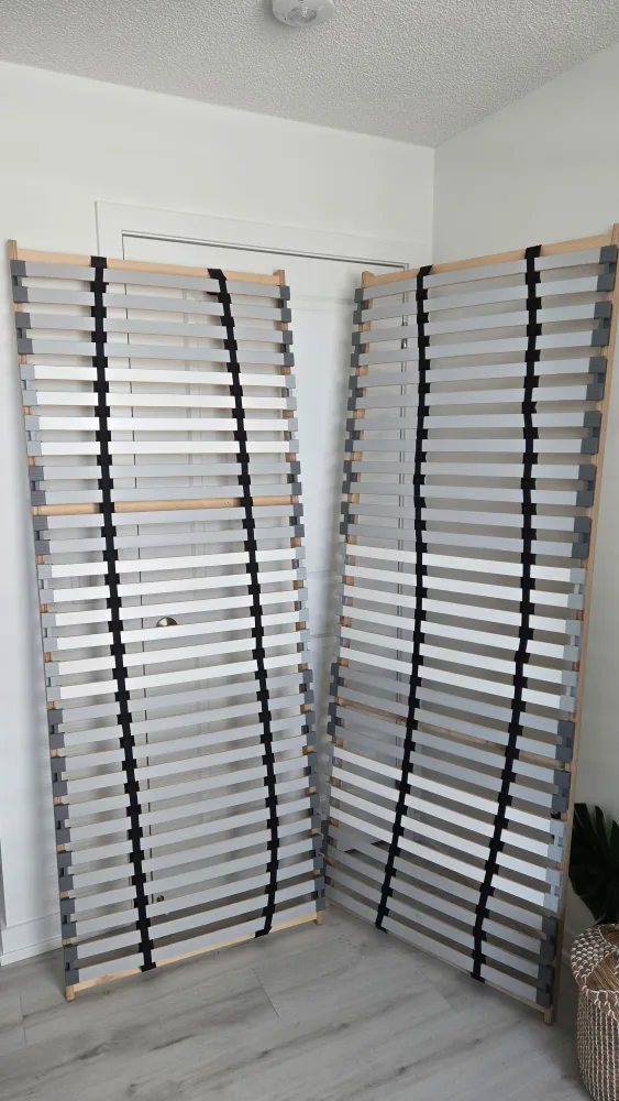 Queen Mattress + Slatted + (free) Bed frame image indicator(5)