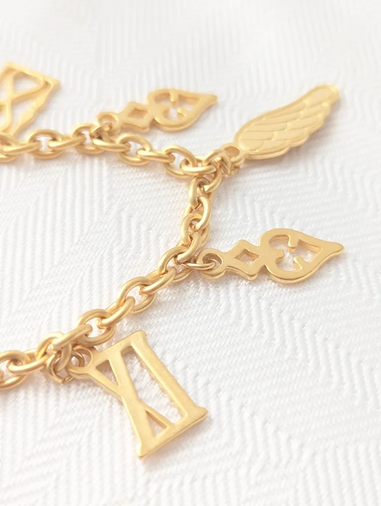 Foxy Originals Gold Charm Bracelet image indicator(3)