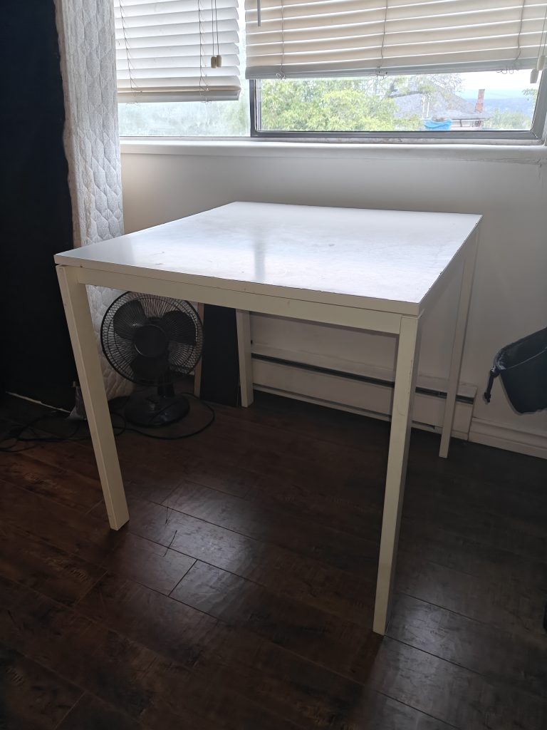 White Table