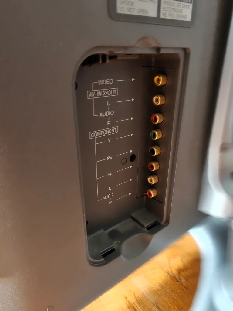 Sharp Aquos LCD TV image indicator(3)