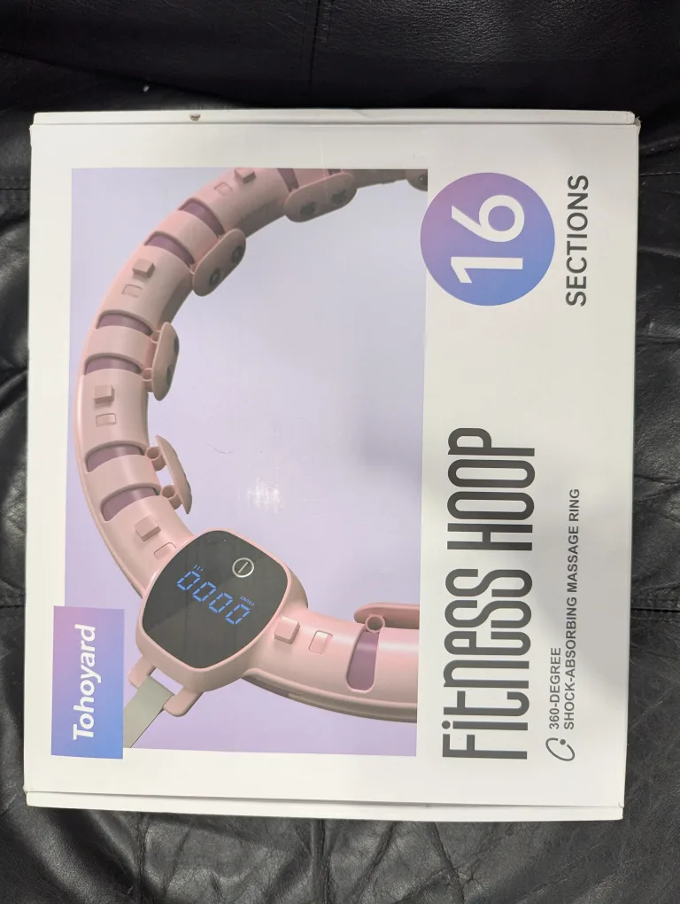 Tohoyard Fitness Hoop - Pink & Purple image indicator(2)