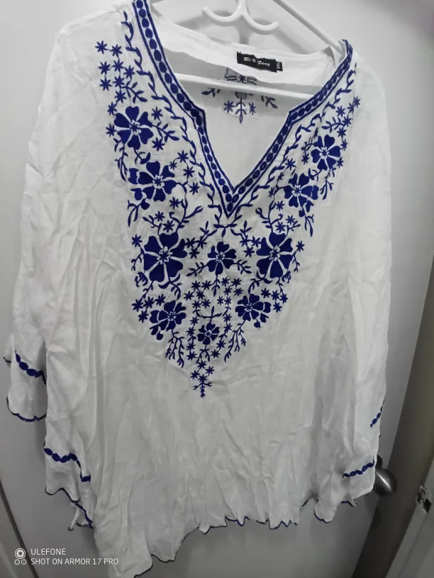 White Embroidered Top thumbnail