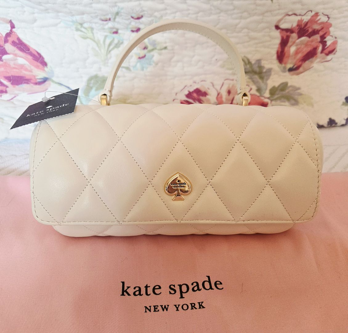 Kate Spade Heart Barrel Quilted Crossbody - photo 2