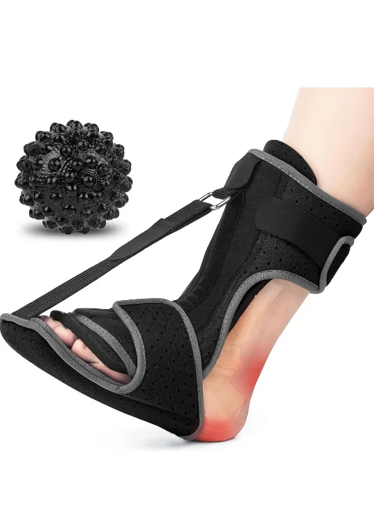 Plantar Fasciitis Night Splint with Massage Ball thumbnail