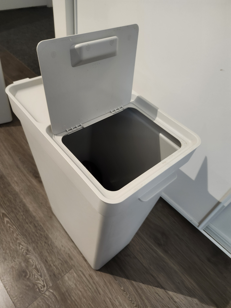 Modern Grey Waste Bin - photo 3