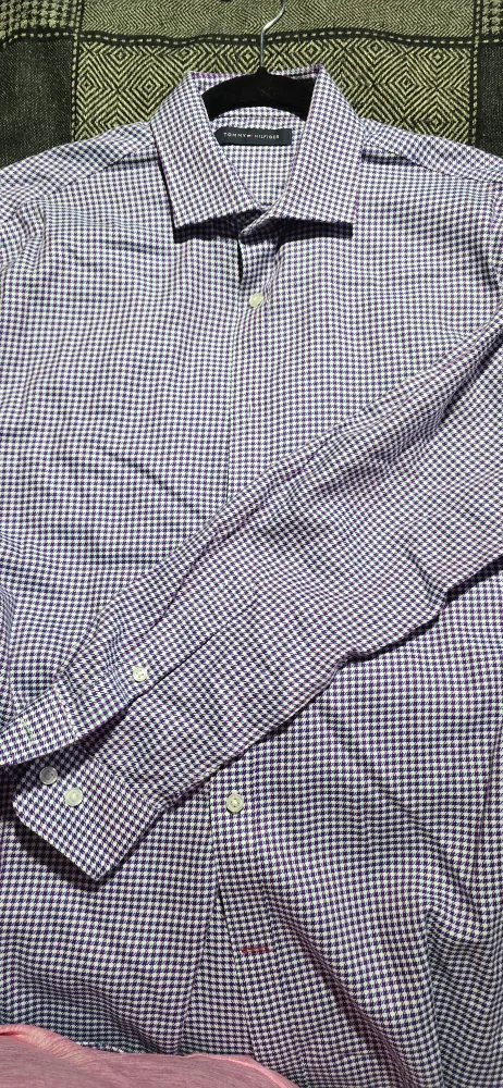 Tommy Hilfiger Men's Dress Shirt M thumbnail