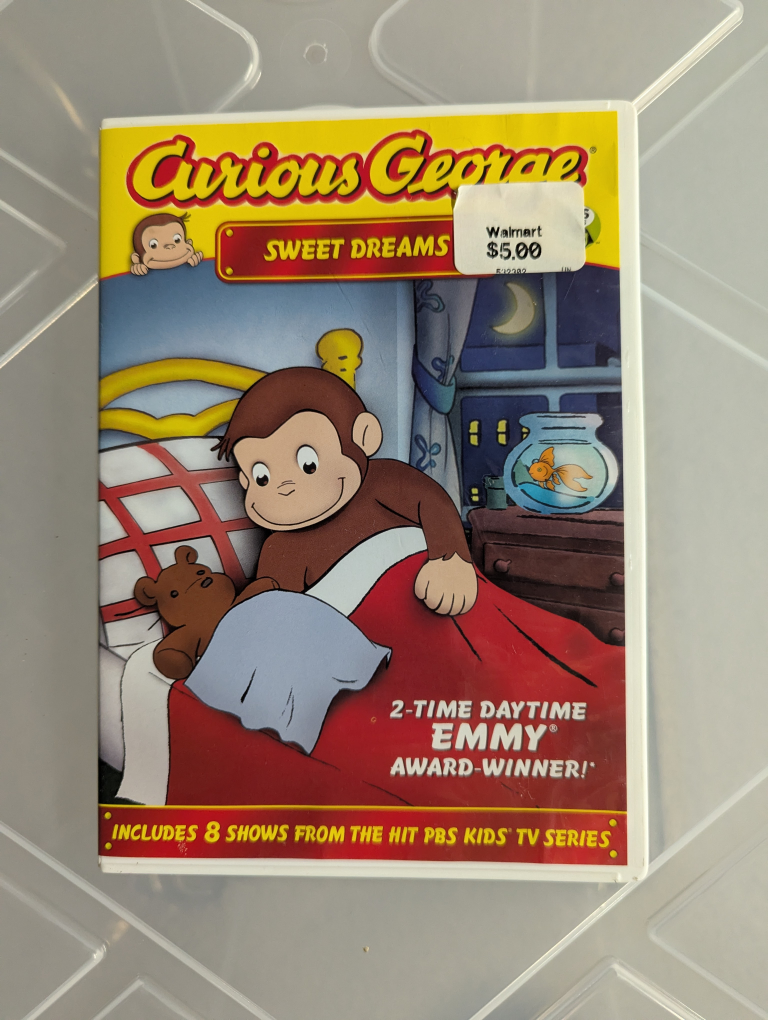 Curious George Sweet Dreams DVD