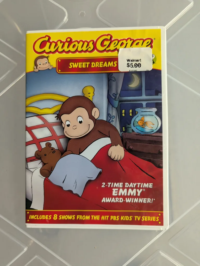 Curious George Sweet Dreams DVD thumbnail