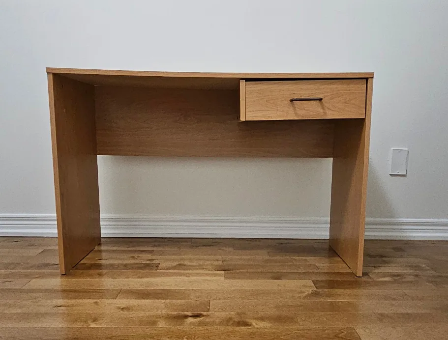 Wooden Desk with Drawer thumbnail