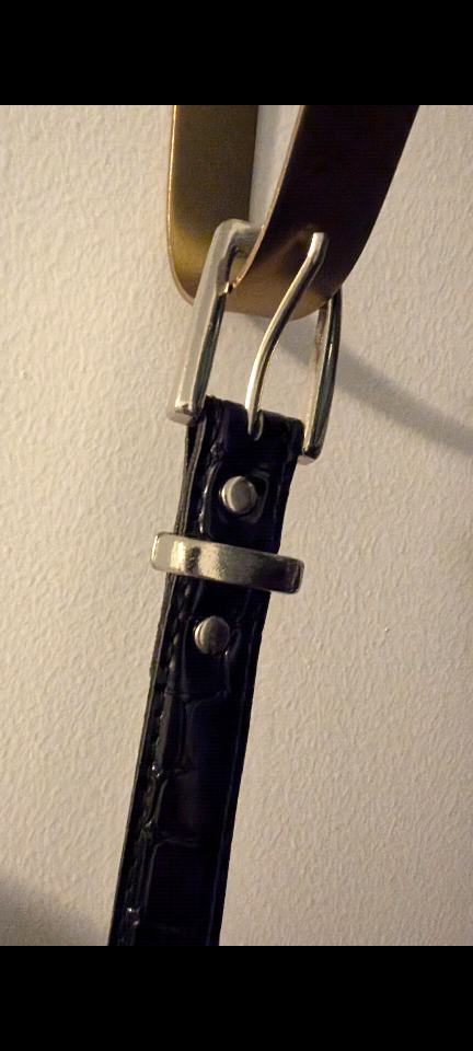 Black Textured Belt - photo 2