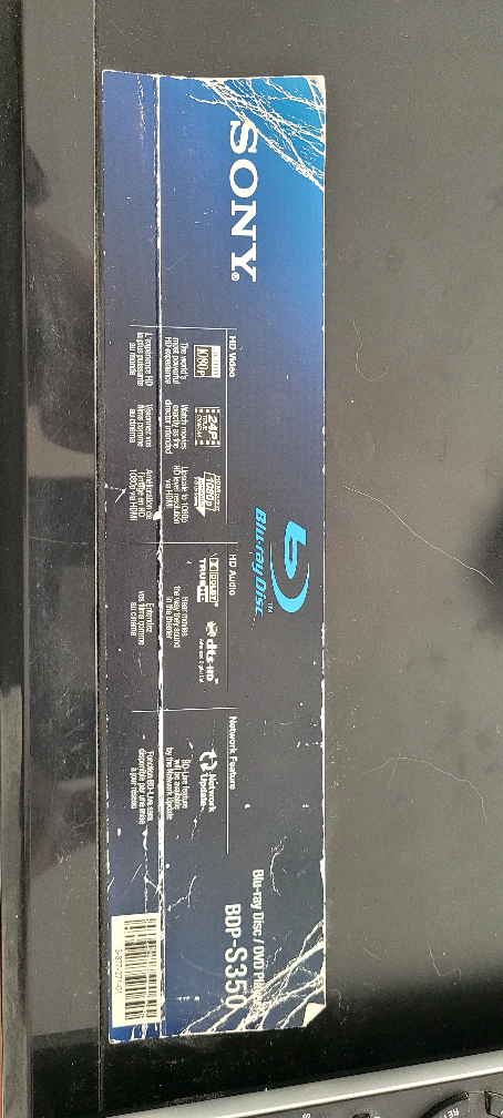 Sony Blu-ray Disc Player with Remote - photo 2