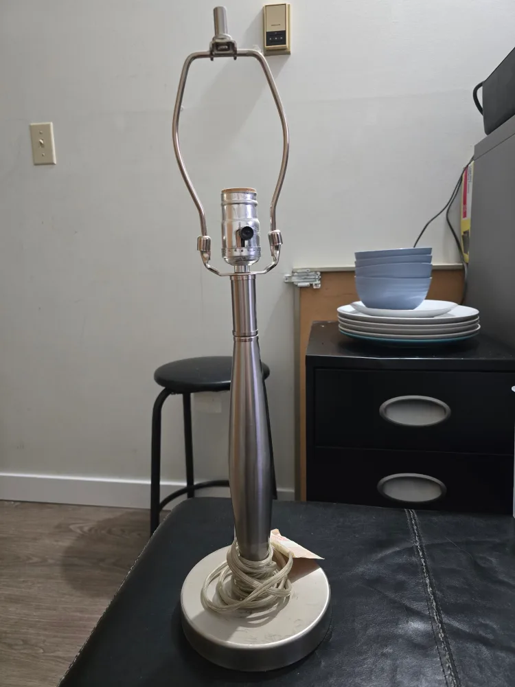 Brushed Nickel Table Lamp thumbnail