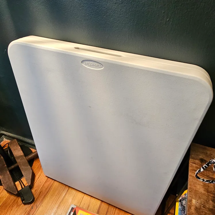 Maxchief Folding Table - White thumbnail