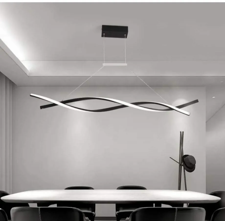 Modern LED Linear Chandelier thumbnail