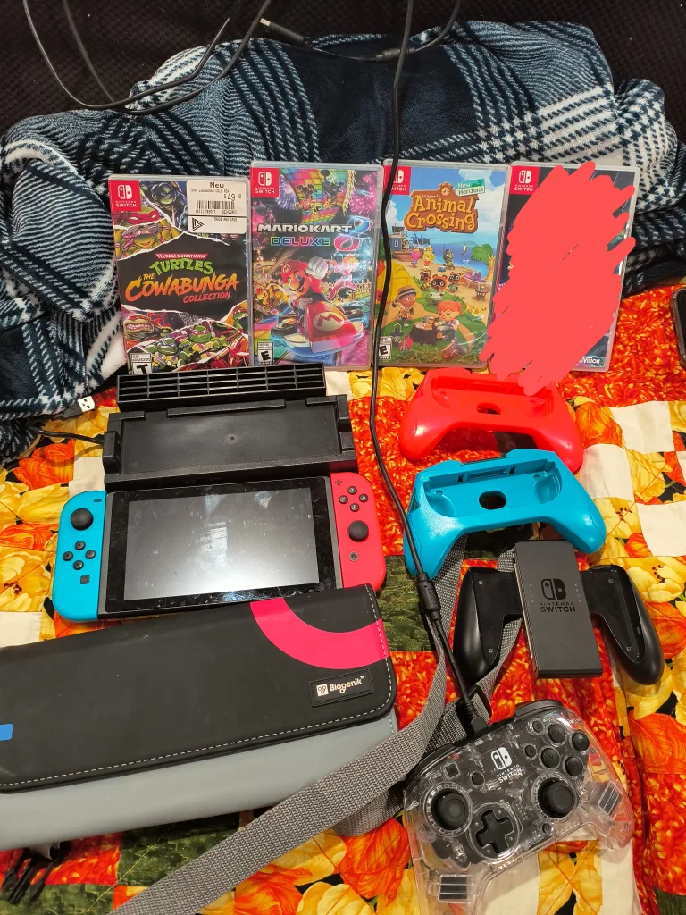 Nintendo Switch Console and Games Bundle thumbnail