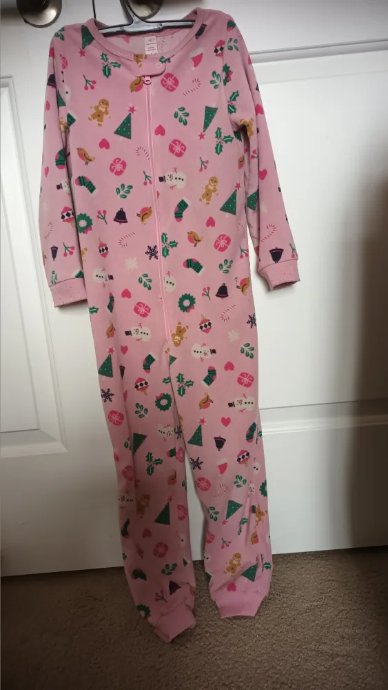 FREE - Toddler Christmas Pajamas - Pink thumbnail